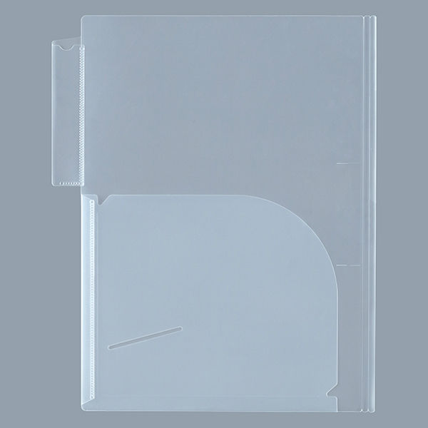 カルテホルダー カルテファイル A4 ダブルポケット タテ置き 縦型