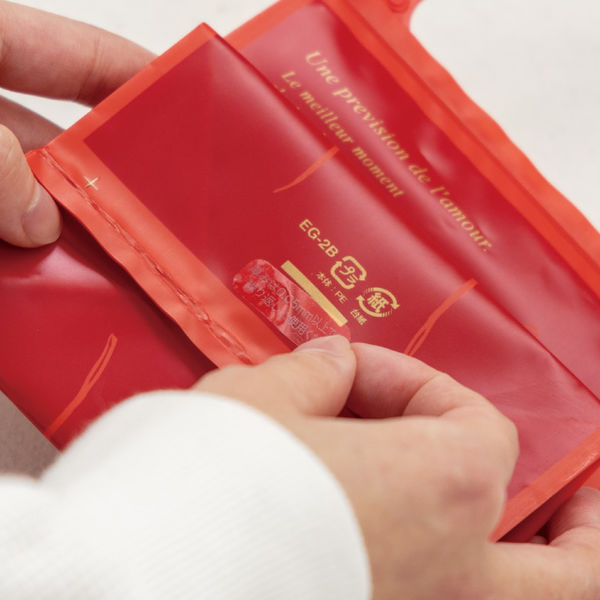 専用ページ　5袋 ヘッズ ポリ手提げ袋用厚み表示シール 透明 無料配布対応用 1袋