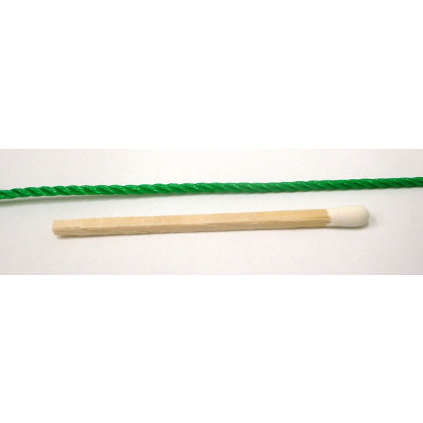 まつうら工業 ポリエチレンロープ 緑 長さ40m×太さ1.5mm 1巻