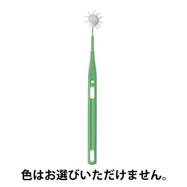 オーラルケア 柄付くるリーナブラシ・ミニ 1本 球状ブラシ 粘膜