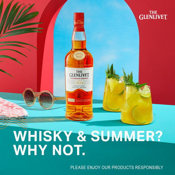 ザ・グレンリベット カリビアンリザーブ（THE GLENLIVET CARIBBEAN RESERVE）700ml 1本 - アスクル