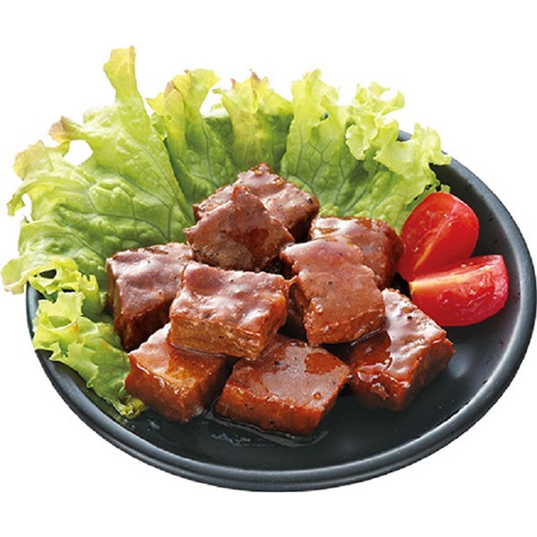 缶詰 ホテイフーズ 炭火焼 牛ステーキ 1缶 おつまみ - アスクル