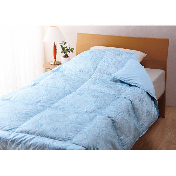 越後ふとん 羽毛軽量掛けふとん(ダウン70%) 24-2849-084 1箱（直送品