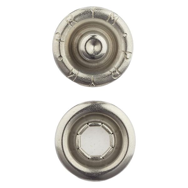 プリム(Prym) スナップボタン Jersey リング型 φ10mm 20組入 ニッケル 390106 PRM390106（直送品） - アスクル