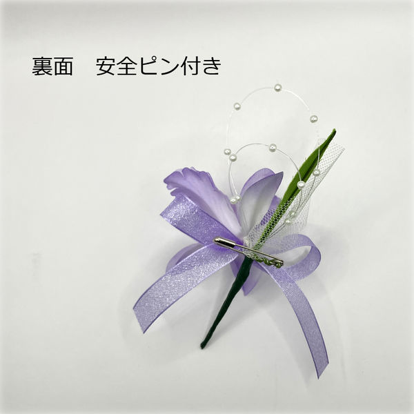 渡辺徽章 カトレアコサージュ 1セット（100個：10個入×10