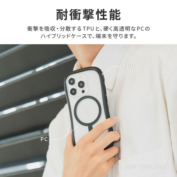 iPhone15pro（ハイブリッド） トリニティ iPhone 15 Pro [Turtle] ハイブリッドケース クリア
