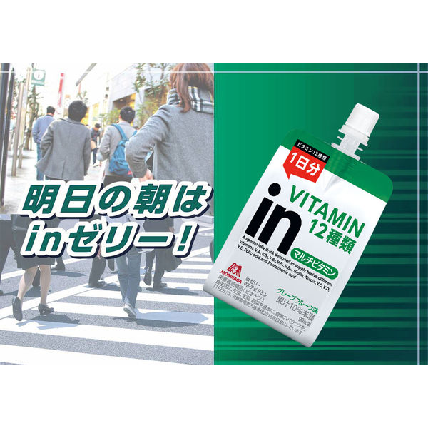 森永製菓 ウイダーinゼリー マルチビタミンイン 1セット（12袋：6袋入 
