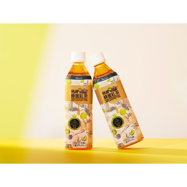 ハルナプロデュース 林檎蜂蜜紅茶 500ml 1箱(24本入) - アスクル