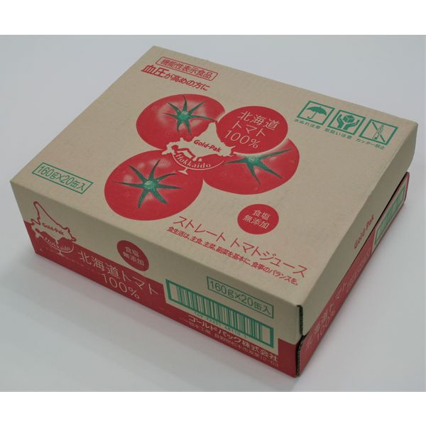 機能性表示食品】ゴールドパック 北海道トマトジュース（無塩