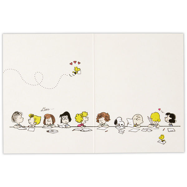 日本ホールマーク 多目的 グリーティングカード スヌーピーいろんな顔