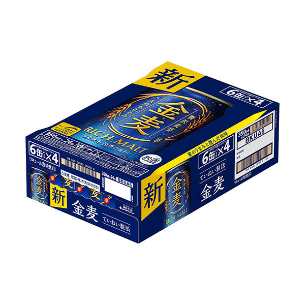 金麦4ケース＋12本　108本　350ml 賞味期限2023年8月 金麦4ケース＋12本 108本 350ml 賞味期限2023年8月