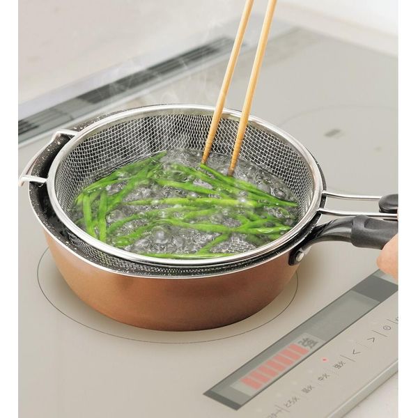 カクセー フライパン用ストレーナー 22・24cm兼用 FM-04 1個