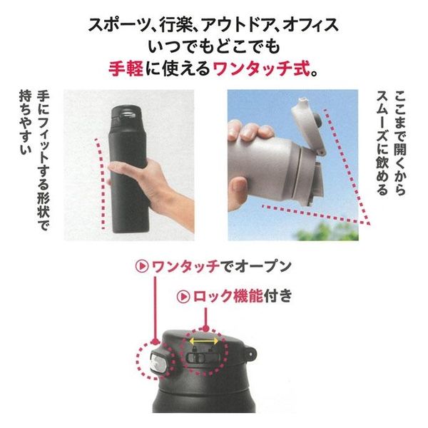 ワンタッチオープン ブラック 水筒*6 楽天市場】サーモス 水筒 真空断熱スポーツボトル 【ワンタッチ