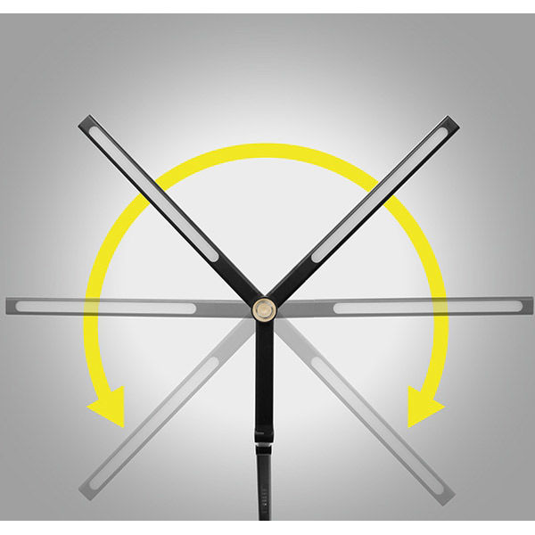 ジェントス ルミサス 高演色クランプ式くっきり見えるデスクライト DK