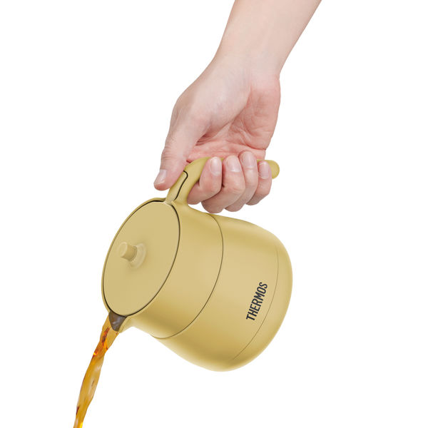 サーモス（THERMOS）真空断熱ティーポット ベージュ 470ml TTE