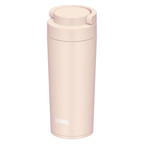 サーモス 真空断熱ケータイタンブラー 420ml ベージュピンク JOV