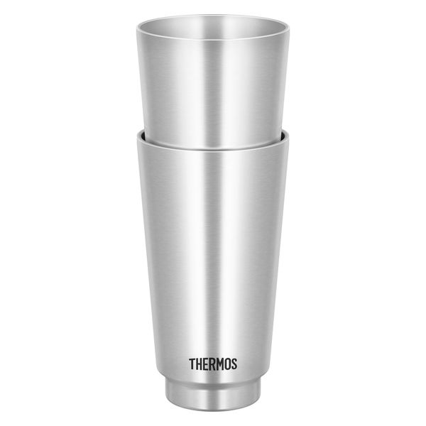 サーモス（THERMOS）真空断熱タンブラー ステンレス 400ml JDV-400 S 1個 - アスクル