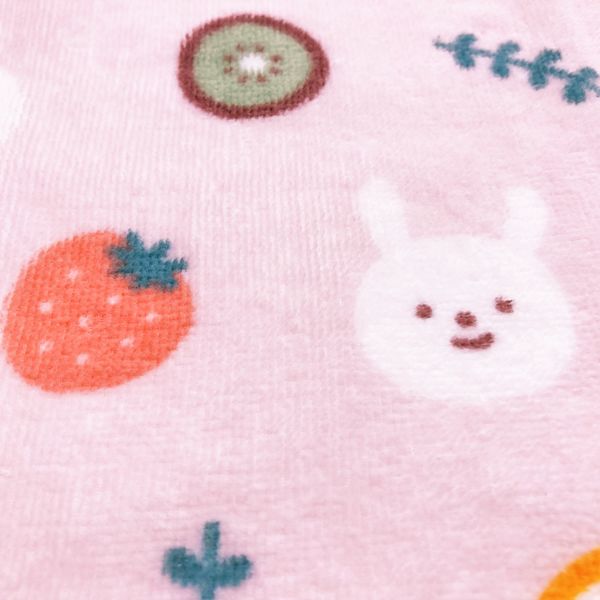 タオル うさぎ柄 3枚セット（コンパクトバスタオル1枚+フェイス