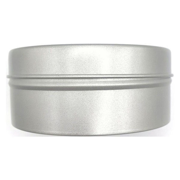 エビ寿2 缶やさん TINCAN ブリキ平丸缶L(梨地) 89ф×36h(mm) 156800 1個