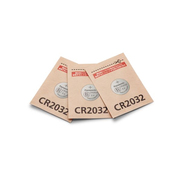パナソニック コイン形リチウム電池 CR2032 エシカルパッケージ CR-2032/12F 1箱（12個入り） 限定 - アスクル