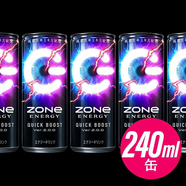 エナジードリンク】サントリー ZONe（ゾーン） ENERGY QUICKBOOST Ver 