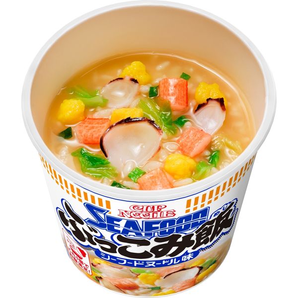 日清食品 カップヌードル シーフードヌードル ぶっこみ飯 1セット（6個