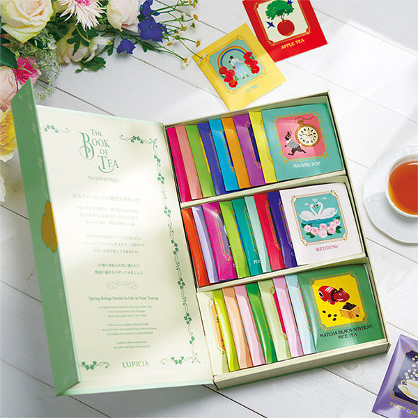 ルピシア THE BOOK OF TEA Au printemps（オ・プランタン）1セット（30