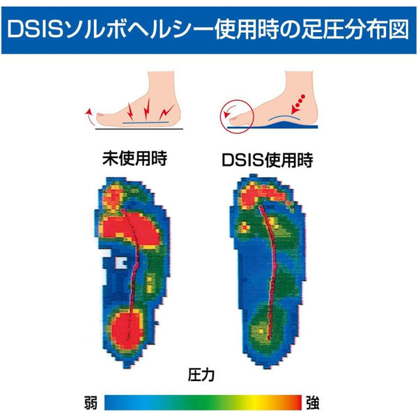 三進興産 DSISソルボヘルシー フルインソール グレー M dp00178