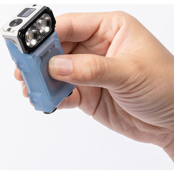 WUBEN フラッシュライト ブルー X3-BL 1個（直送品） - アスクル