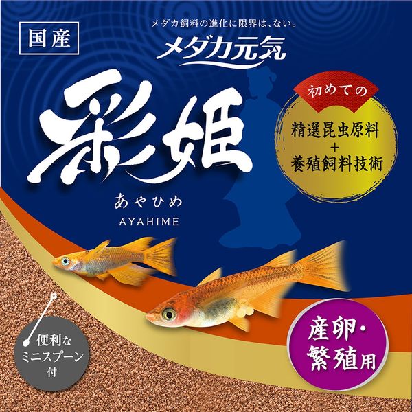 ジェックス GEX メダカ元気 彩姫 産卵・繁殖用 1kg 304491 1個