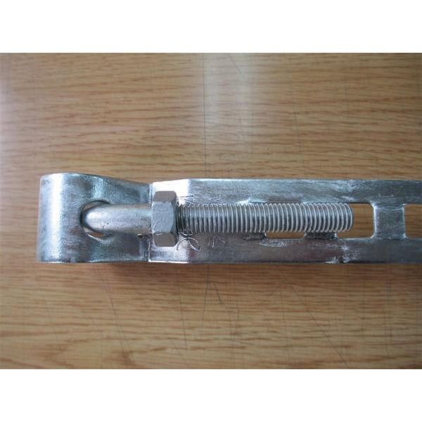 信栄物産 2面鏡電柱取付金具(厚板ベルト付き) C-7-2 1個（直送品