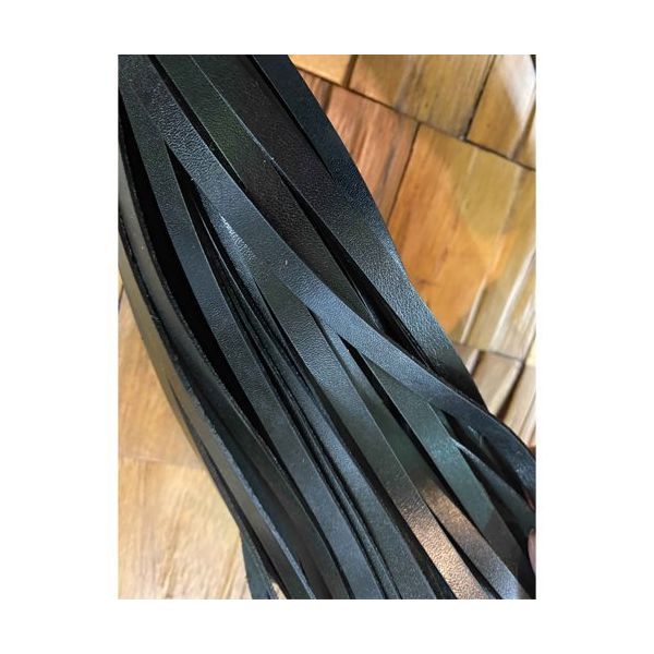 エスコ 8mmx12m 革紐(黒) EA911AM-66 1本（直送品） - アスクル