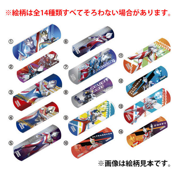 バンダイ ウルトラヒーローズ 救急ばんそうこう 18枚入 バンダイ ウルトラヒーローズ 救急ばんそうこう 18枚入
