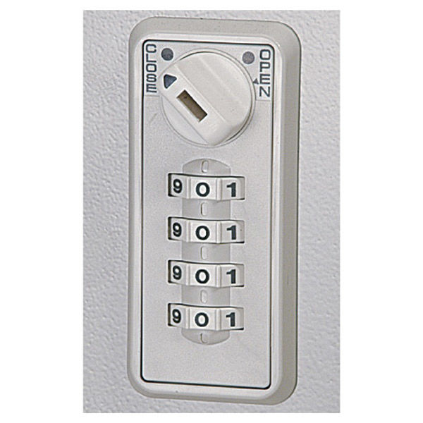 ストア・エキスプレス 貴重品ロッカー(ダイヤル錠) 2列4段 7201-34 1台