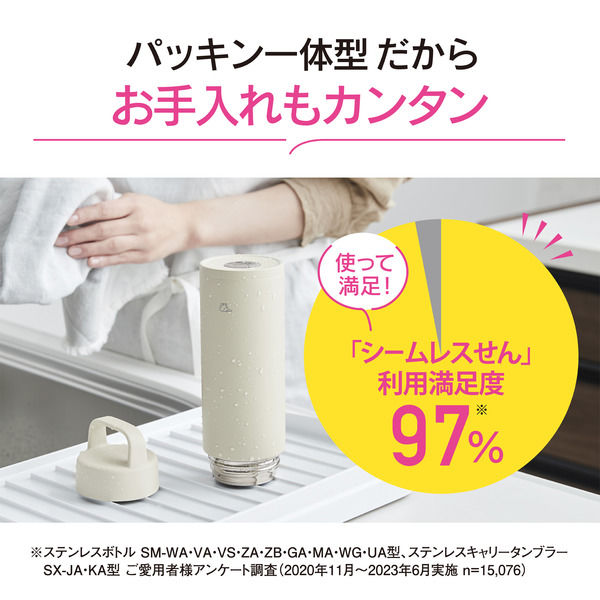 象印マホービン ステンレスマグ650mlネイビー SM-RS65-AD 1