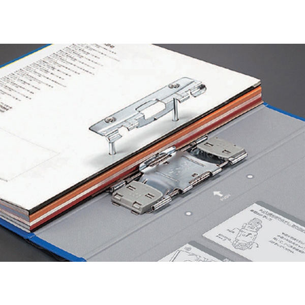 コクヨ チューブファイル エコツインR A4タテ とじ厚50mm 青 両開き