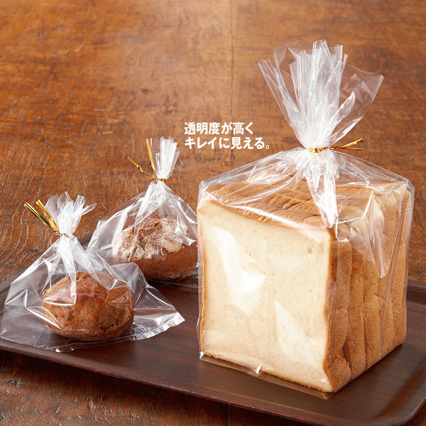 中川製袋化工 IPP袋 食パン1斤長 0.03×（125+120）×370 S022851 1袋