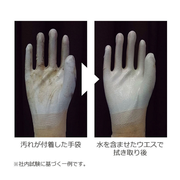 ■トワロン まとめ買い ウレタン背抜き手袋 パワフルトップ3本指先強化 M (10双入) 882M(1610074)
