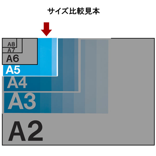 アスクル　カードケース　ハードタイプ　A5 オリジナル