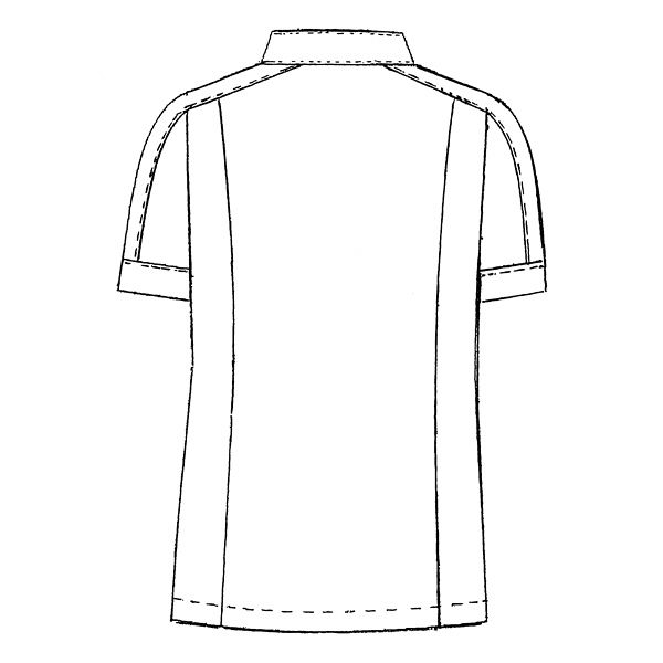 KAZEN メンズジャケット半袖（医務衣 メンズケーシー） 医療白衣
