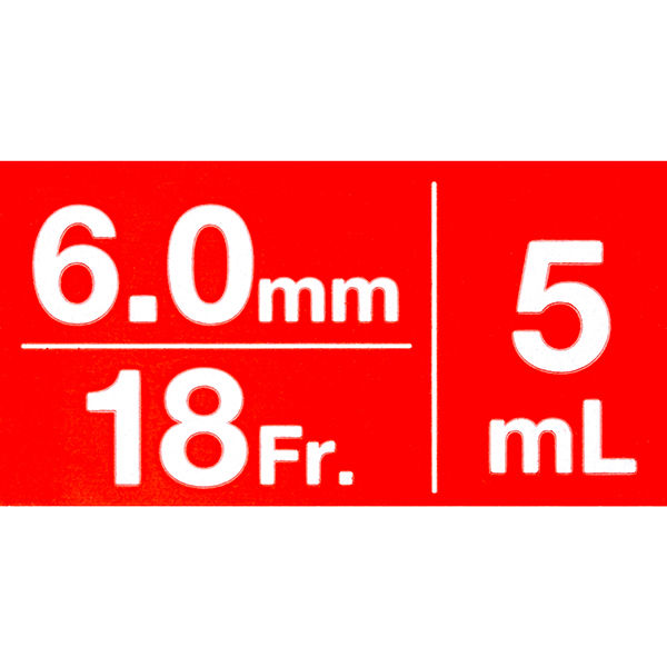 トップ ラテックスバルーン （18Fr.／レッド／バルーン内容量5mL
