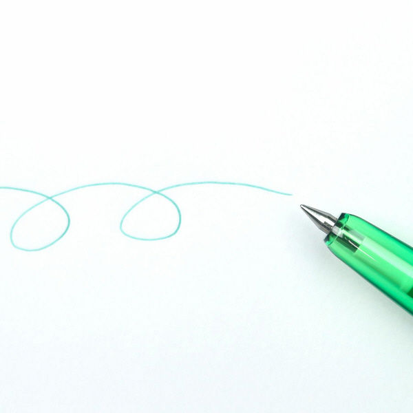 フリクション替芯(多色・スリム038用) 0.38mm 緑 LFBTRF12UF-G