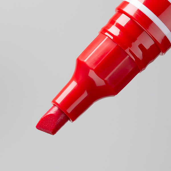 紙用マッキー 太字/細字 詰め替えタイプ 赤 10本 WYT5-R 水性ペン 