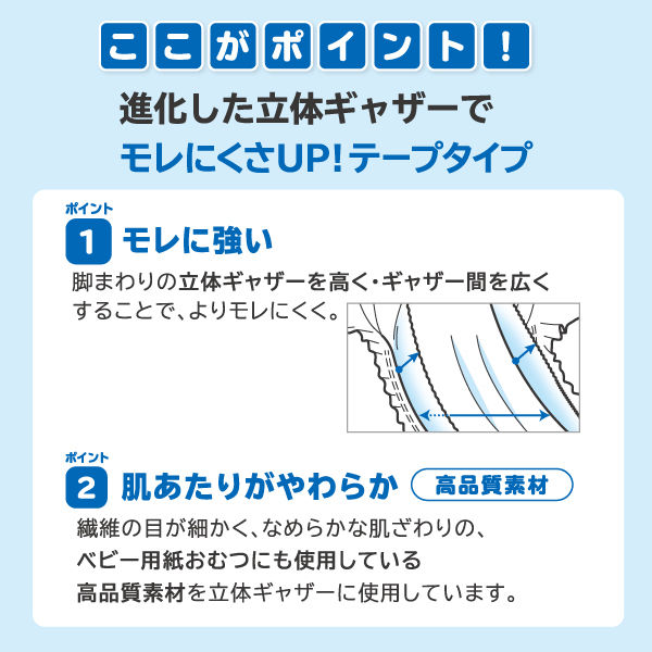 ネピアテンダー 大人用紙おむつ テープ止めタイプ L 1パック （24枚入） 王子ネピア - アスクル