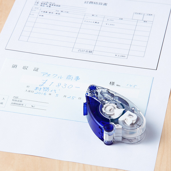 プラス テープのり＜スピンエコモデル＞ 本体 16m ブルー オリジナル