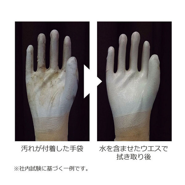 【ウレタン背抜き手袋】 ショーワグローブ ニューパームフィット手袋S B0510-S ホワイト 1双