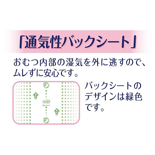 ライフリー 長時間あんしん尿とりパッド 昼用超スーパー 5回吸収 1