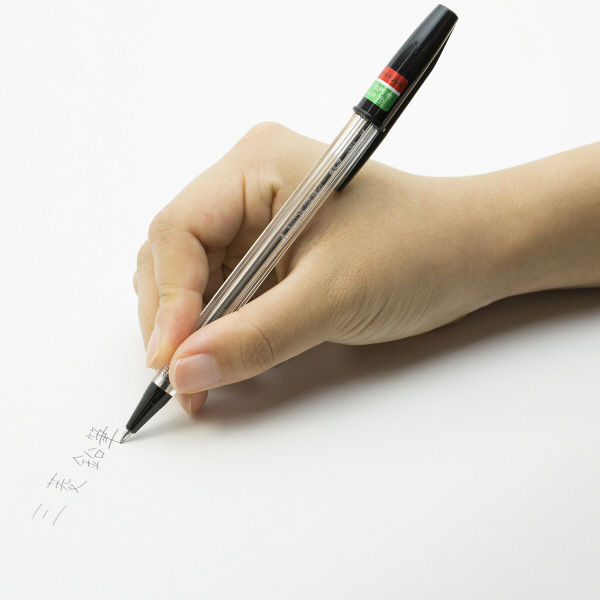 リサイクルボールペン（油性） 0.7mm 黒インク 10本 SA-R 三菱鉛筆uni ユニ - アスクル
