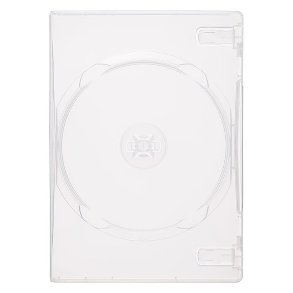 CD・DVD Mーロックケース 業務用パック 1箱（50枚入） スーパークリア