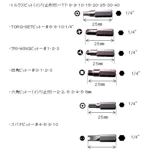 エスコ [特殊ビット]ドライバーセット EA550BR 1組(1セット)（直送品